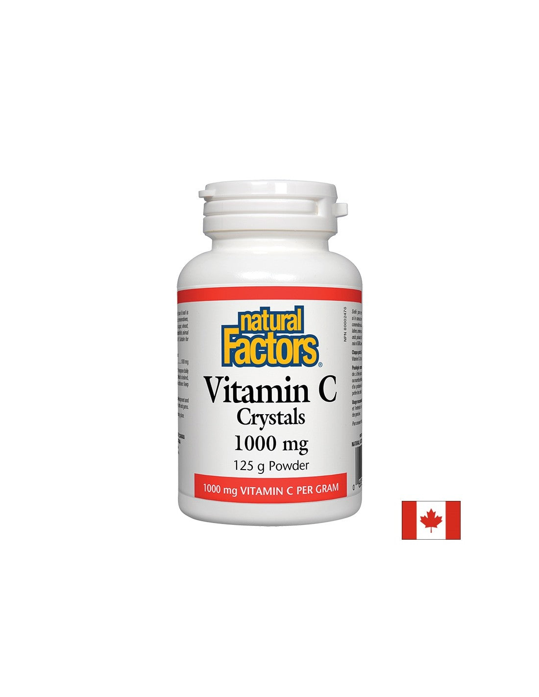 Kristali vitamina C 1000 mg - 125 grama