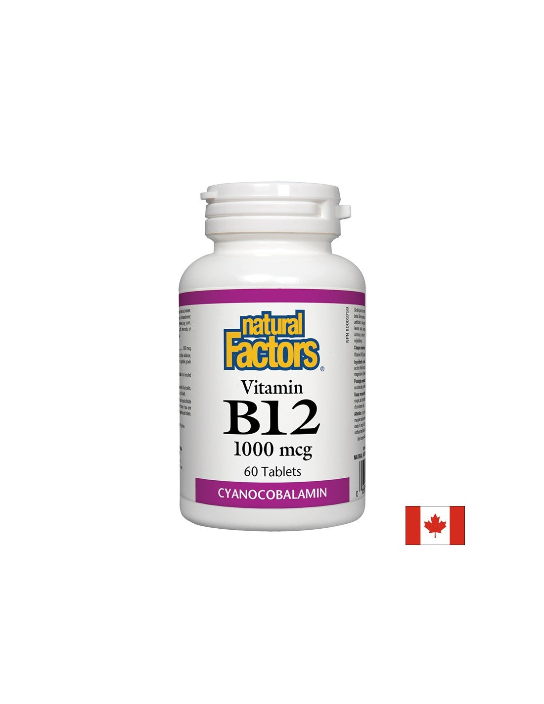 Vitamin B12 cijanokobalamin 1000 mcg - 60 tableta