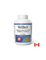 WellBetX® Complete Diabetic/ Multivitamini za dijabetičare x 120 tableta <tc>Natural Factors</tc>