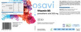 Vitamin B5 | Pantotenska kiselina 200 mg - 180 kapsula