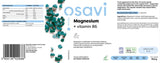 Magnezijev citrat + vitamin B6 - 90 kapsula