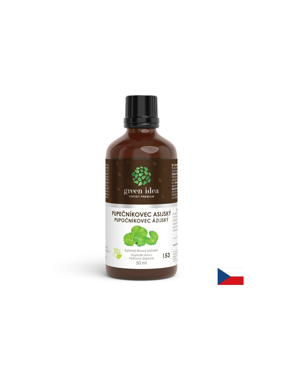 Za cirkulaciju krvi, venski sustav i mozak - gotu cola, 50 ml tinkture