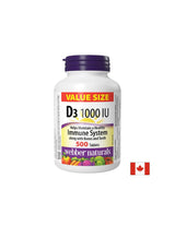 Zdrave kosti i jak imunitet - vitamin D3 1000 IU, 500 tableta