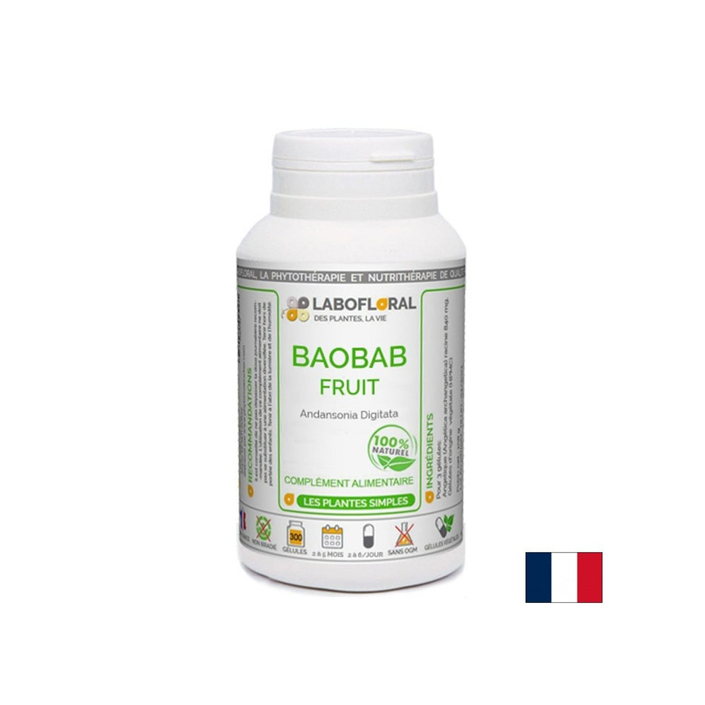 Zdravi gubitak težine i gastrointestinalno zdravlje - Baobab (voćna pulpa), 50 kapsula