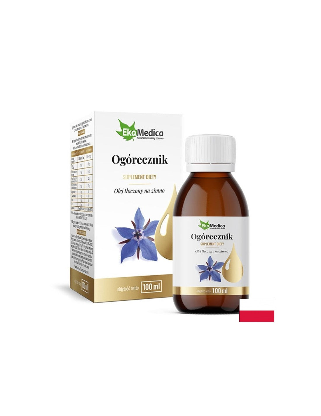 Žensko zdravlje - hladno prešano ulje iz Poreca, 100 ml Ekamedice