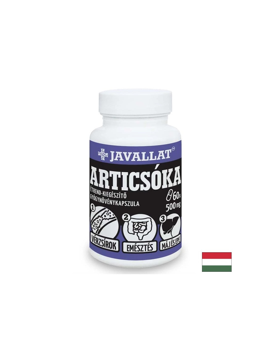 Žuč i jetra - artičoka, 500 mg x 60 kapsula